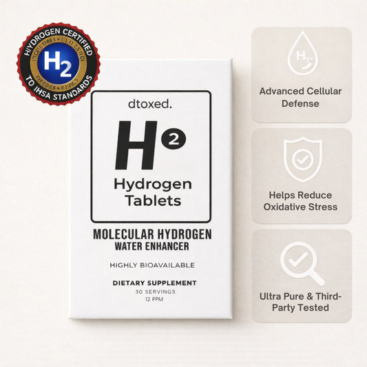 Dtoxed.™ Molecular Hydrogen Tablets