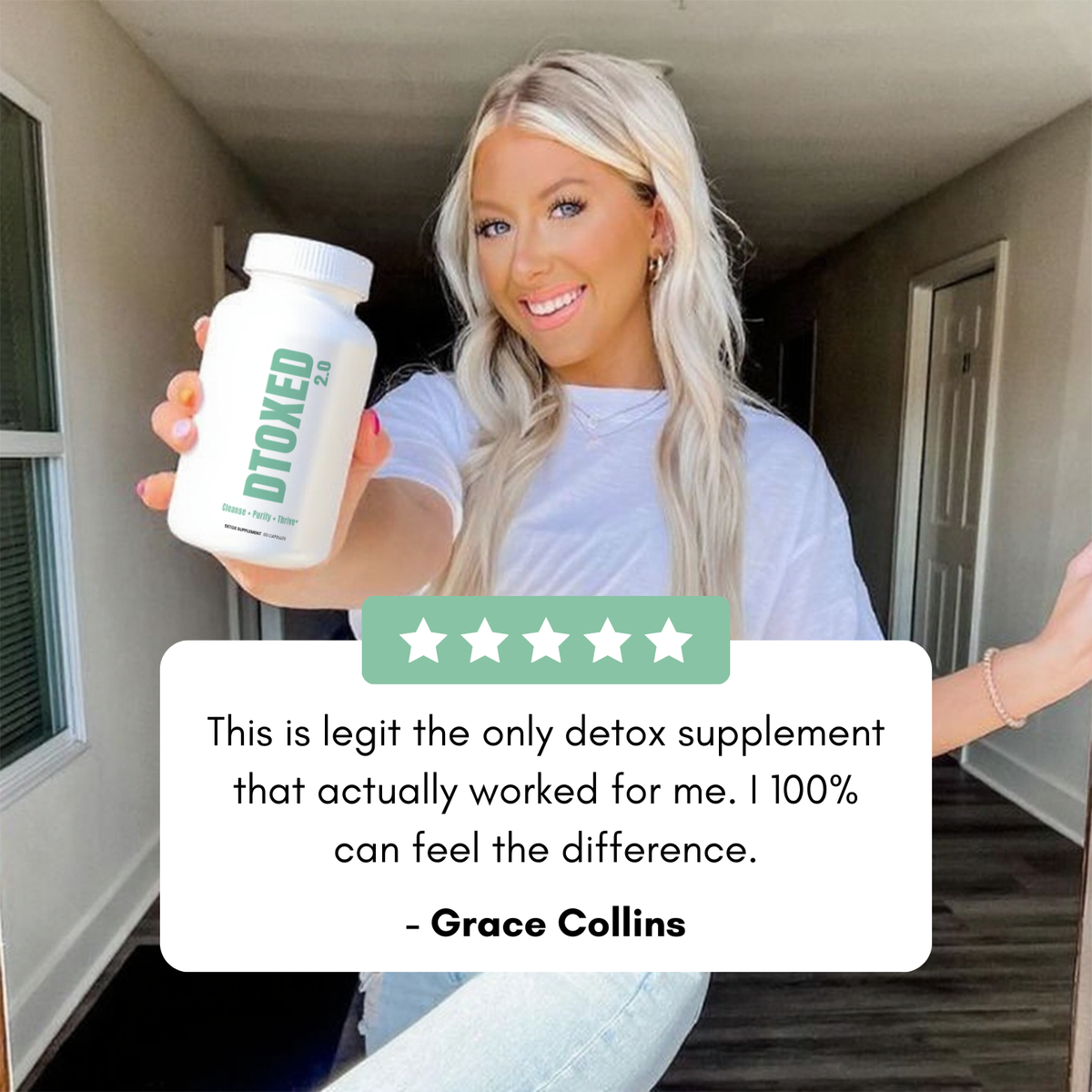 Dtoxed 2.0 Toxin Binder - Prevents Reabsorption During Cleanse