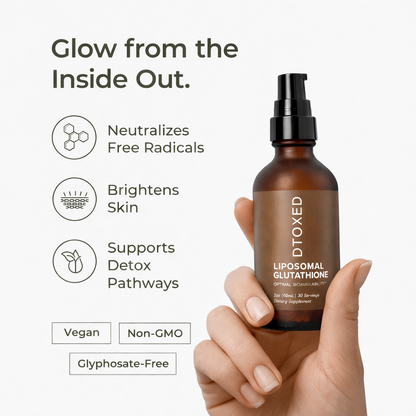 Dtoxed.™ Liposomal Glutathione - Cellular Detox + Glow Support