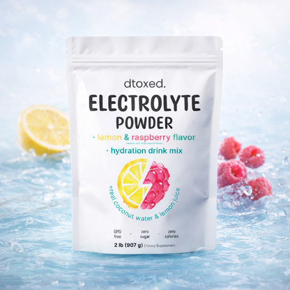 Dtoxed.™ Electrolyte Recharge - Lemon & Raspberry