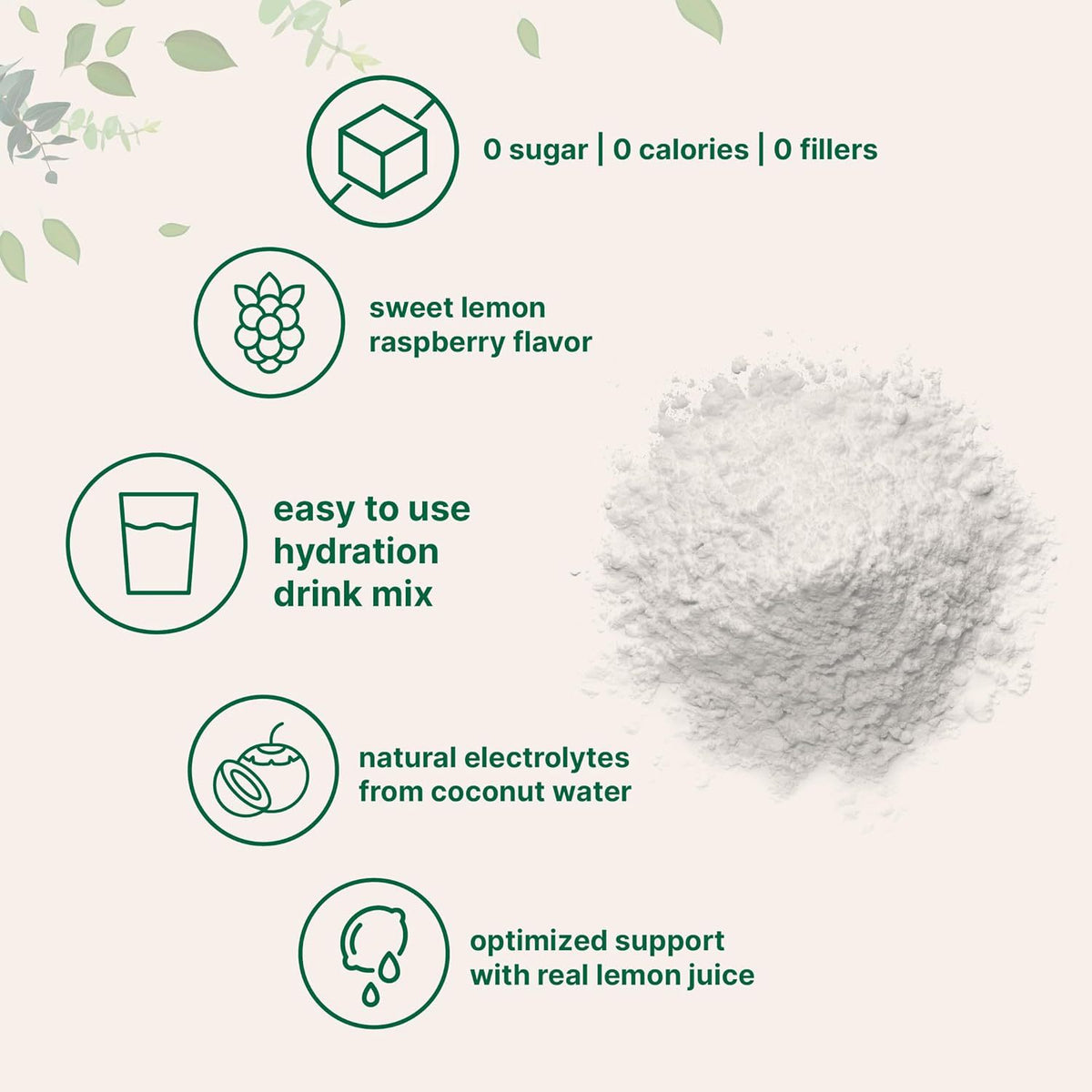 Dtoxed.™ Electrolyte Recharge - Lemon & Raspberry