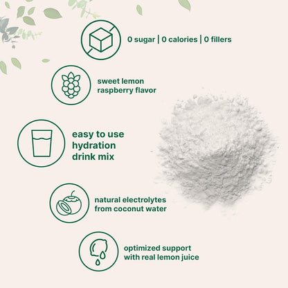 Dtoxed.™ Electrolyte Recharge - Lemon & Raspberry