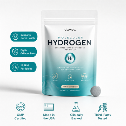 Dtoxed.™ Molecular Hydrogen Tablets