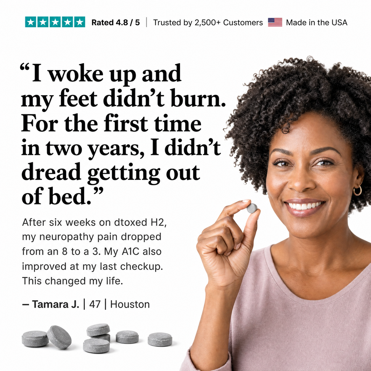 Dtoxed.™ Molecular Hydrogen Tablets