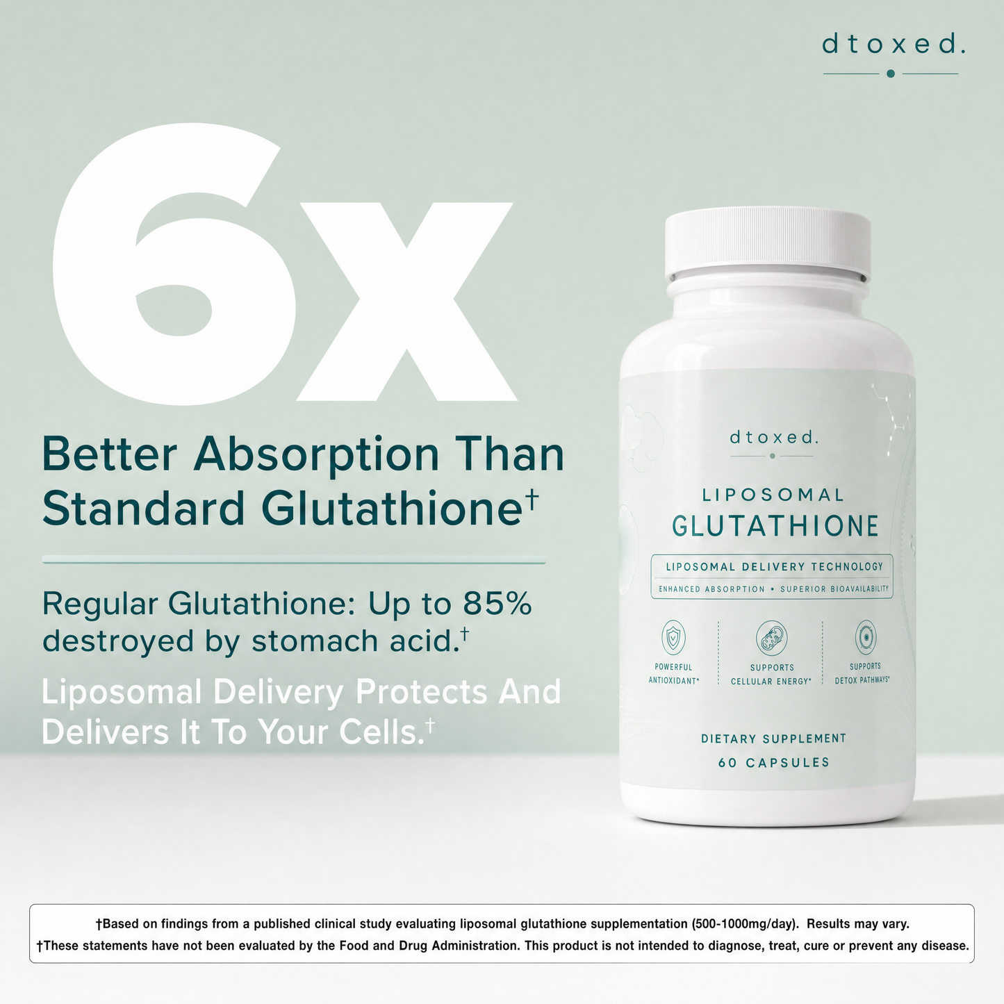 Dtoxed™ Advanced Liposomal Glutathione