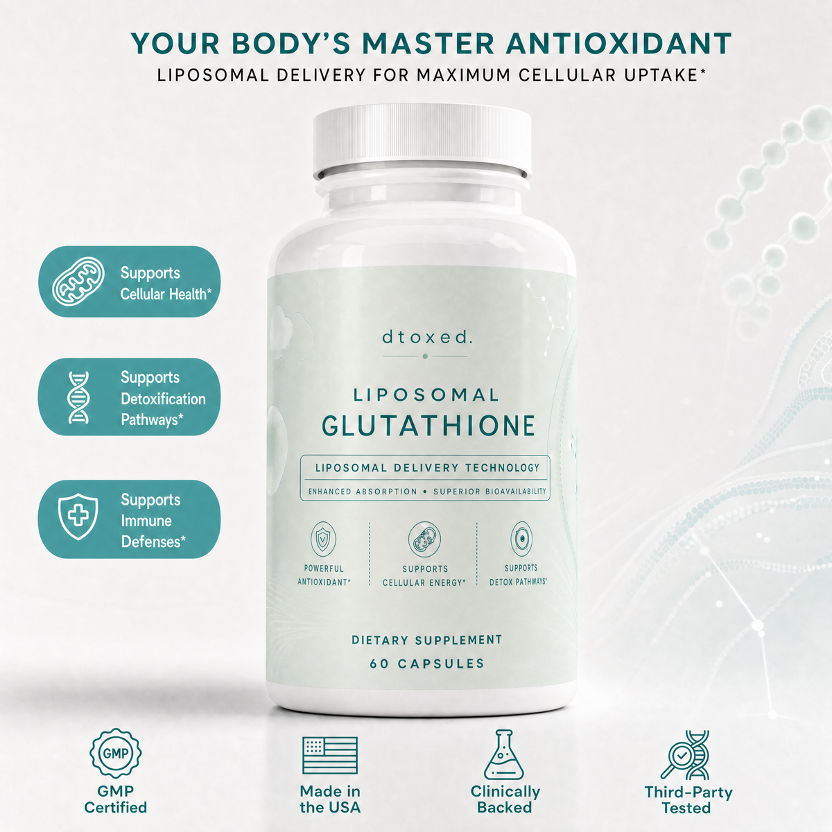 Dtoxed™ Advanced Liposomal Glutathione