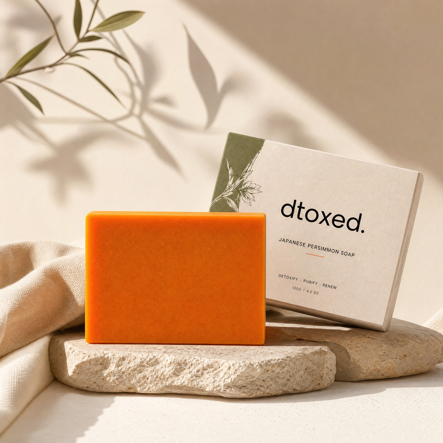 Dtoxed™ Handmade Japanese Persimmon Soap
