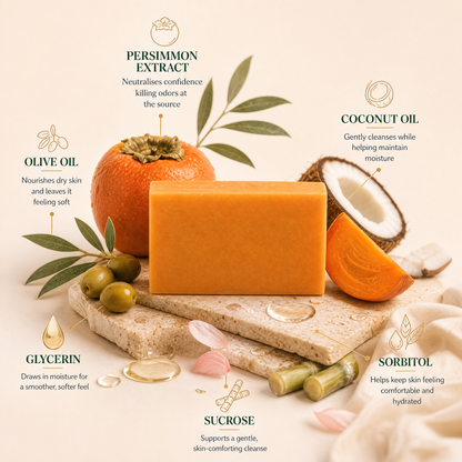 Dtoxed™ Handmade Japanese Persimmon Soap